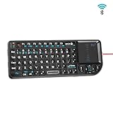 CE Compass Wireless Bluetooth Rii Mini Keyboard TouchPad Mouse for PC Laptop