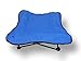HDP Elevated Padded Napper Cot Space Saver Pet Bed Color:Blue Size:Medium