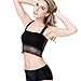 Perman Women's Sexy Silm Strap Bandage Wrapped Chest Crop Tops Tank (Black )