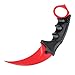 CS-GO Stainless Steel Tactical Knife With Sheath and Cord 7 Colors Neck Knife -For outdoor survival, camping or self defenses