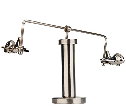 Sunnytech Steel Balance Toy Kinetic Art Balance Toy Balancing Decompressive Science Psychology Home Offic Decor Desk Decor Toy Plane WJ150