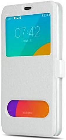 J1 2016 Case,Window View Flip Wallet Cover Leather Case For Samsung Galaxy J1 2016 SM-J120 J120F Touch Answering Cover 4.5 Inch Shell