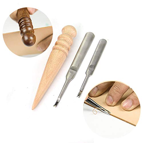 image for ALZERO-Tools Leather Carft Tools Kit by ALZERO, 18 Pcs Stitching Carvi