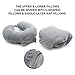 Restwave Nap Pillow, Innovative Travel Neck Pillow with Arm Rest, The Best Multi-use Neck Pillow | Desk Nap Pillow | Back Support Pillow for Perfect Comfort in Any Sitting Position, Natural Grey