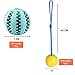 Valuri Pets - 2 Toys - Food Dispensing Dog Toy w/Teething Chew Rope, Interactive Dog Toy, Blue & Green Balls for Dogs, Dog Toys for Teething, The Ultimate Puppy Toys Dispenser