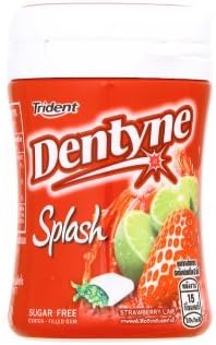 Dentyne Splash Strawberry Lime Flavoured Sugar Free Center Filled Gum 53.2g