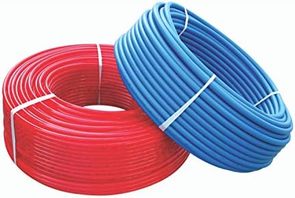 PEX Tubing PEX for Flow 1/2 inch by 300 feet for Potable Water, Red & Blue with Free PEX Cutter