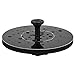 LUXJET 1.4W Floating Solar Fountain Pump Mini Garden Water Pump for Courtyard Bird bath, Maximum Flow 150L/H