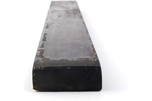 ONLINE METALS OnlineMetals A36 Steel Rectangular Bar, Unpolished (Mill) Finish, ASTM A36, 3/16" Thickness, 1/2" Width, 12" Length