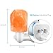 TomCare Salt Lamp, Himalayan Salt Light Glow Hand Carved Natural Crystal Himalayan Night Lights Wall Light UL Approved Wall Plug Decoration Lighting (2)
