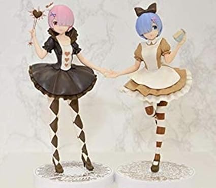 Amazon Co Jp レム ラム セット Re ゼロから始める異世界生活 Sssフィギュア レム ラム In Wonderland アンティークver 全2種セット フィギュア リゼロ ホビー
