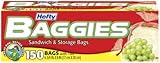 Hefty Baggies Sandwich Bags-150ct (Pack of 6)