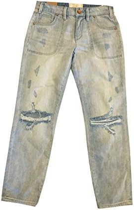 RACHEL Rachel Roy Women's Girlfriend Carpenter Ripped Ladd Wash Jeans (Ladd, 25)