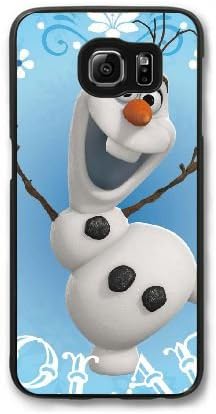 Samsung Galaxy S7 Edge Cell Phone Case Black Cartoon Frozen Custom Pase Cover 10P623011
