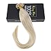 Sunny Straight Remy Platinum Blonde U Tip Fusion Hair Extensions Human Hair-16 Inch(Col #60)Blonde U Tip Human Hair Extensions, 50g/pack 1G/S