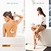 Body Brush Dry Skin Brushing - for Bath or Shower Bamboo Long Handle Back Brush Clean Exfoliating and Cellulite