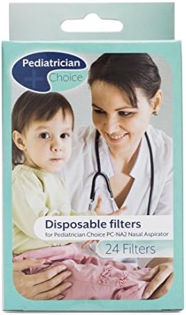 Pediatrician Choice Filters for Pen Shaped Baby Nasal Aspirator (24 in a Box)