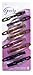 Goody Womens Classic Oval Metal Contour Clip 8x Item #12304 Assorted Colors