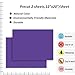 Heat Transfer Vinyl Purple HTV Sheets for Tshirt Clothing12