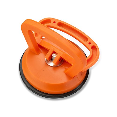 Tooluxe 4-3/4 inch single head suction cup for glass, dent