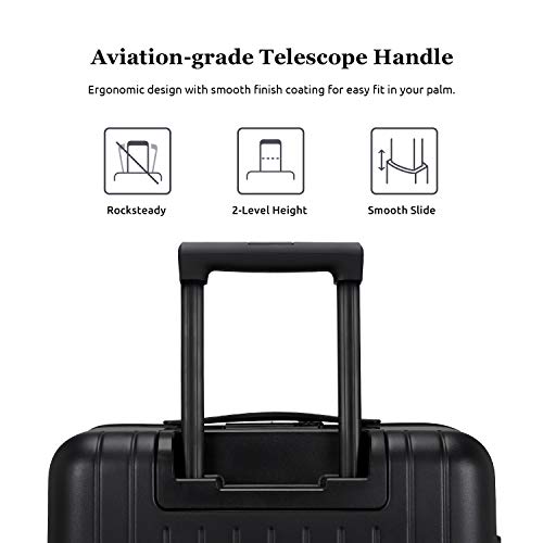 30 Inch Hard Case Check in Luggage with Spinner Wheels, Hardshell PC