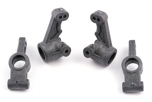 Team Associated 31005 Carbon Steering Block and Hub Carrier TC4