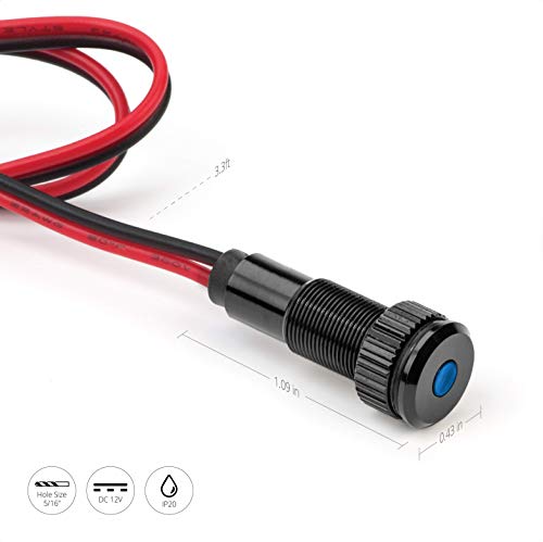 image for Oznium PLUG-N-PLAY Instrument Cluster LED Indicator Light Dash Bulbs. 