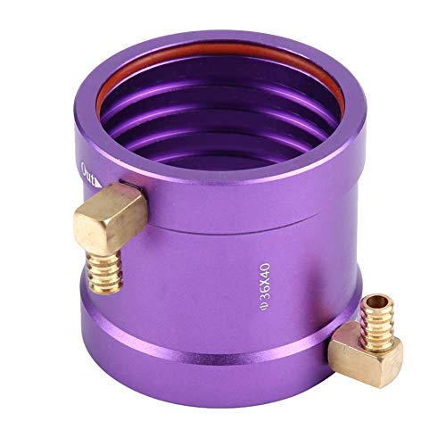 RC Wasserkühlungsjacke, Metall RC Motor wassergekühlte Ummantelung für 3650/3660 RC Boot Schiff Motor Fernbedienung…