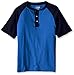 The Children's Place Boys' Bb Rgln Henly, Happy Blue, X-Small/4