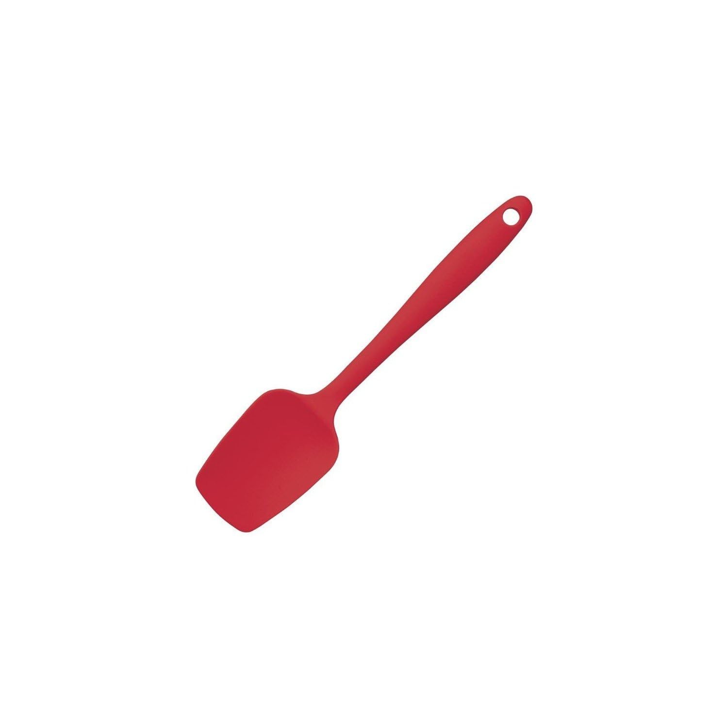 Vogue Silicone Mini Spatula Red 20cm - Dishwasher Safe, Heat and Stain Resistant for Cooking, Mixig GL354