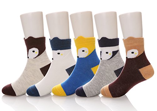 Eocom Kids Wool Socks For Boys Girls Warm Hiking Thermal Winter Cozy Soft Thick Toddlers Crew Boot Socks 6 Pairs