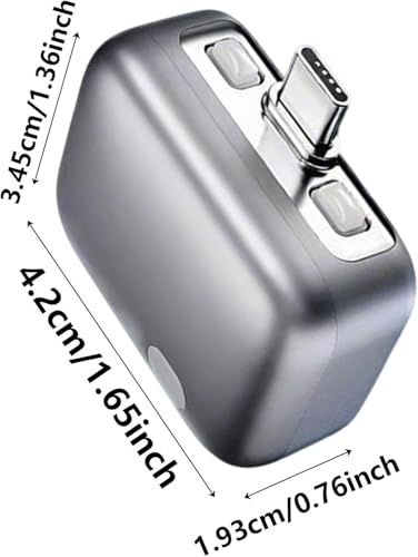 Stop Charge Smart Charge Type-C Adapter, Auto Disconnect Overcharge Protection, Universal for Smartphone and Tablet USB Charging