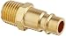 Milton 760 1/4" MNPT V Style High Flow Plug - Box of 10 primary
