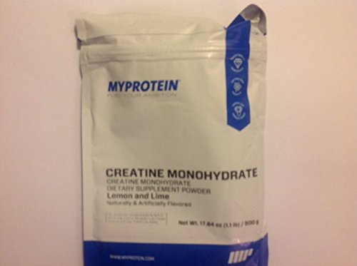MyProtein Creatine Monohydrate Lemon Lime 1.1 lbs