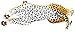 JESONN Realistic Soft Stuffed Animals Grovel Spotted Leopard Toys Plush for Baby Pillow and Kids' Gifts,23.6