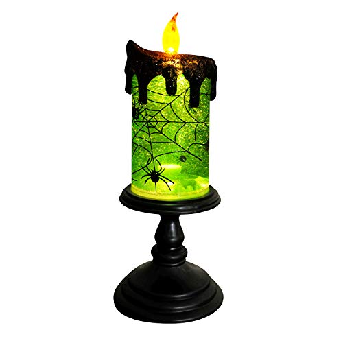 Halloween Flameless Candles Tornado Lamp, Battery Operated Candle
