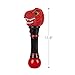 ArtCreativity T-Rex Bubble Wand Toys - Light Up Illuminating Dinosaur Bubble Maker Wand, Bubble Blower with Cool LED Effects for Kids, Batteries and Bubble Fluid Included, Great Gift Idea, Party Favor