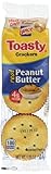 Lance Toast Toasty Peanut Butter Crackers 40 Pack Box, 51.4 Ounce