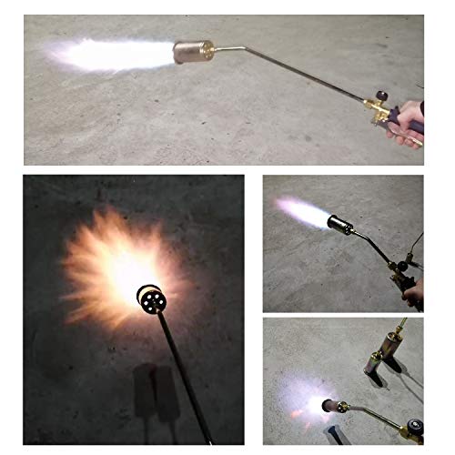 Heating Torch Heavyduty Propane Torch Weed Torch Replaceable Metal Gas