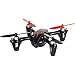 Hubsan H107C X4 (H107C) 4 Channel 2.4 Ghz RC Quad Copter with Camera, Red/Black