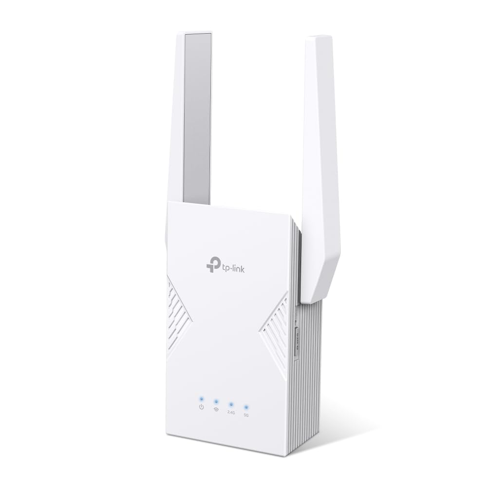 TP-Link RE225BE Dual-Band Wi-Fi 7 Verstärker Repeater, WLAN bis zu 3,6 Gbit/s, Gigabit-LAN-Port, MLO, EasyMesh, WPA3, WPS-Taste, Kompatibel mit Fritzbox