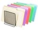 Halter File Organizer 5 Sections Mesh Metal File Holder Storage for Home and Office Desk Organizer, 2 Pack