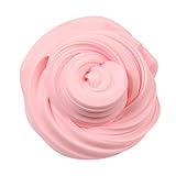 Fenleo Fluffy Slime, Cute Pink Fluffy Floam Slime Stress Relief Clay Toy Scented Sludge Toys Super Soft and Non-Sticky Best Gift for Kids 1.0 Ounce