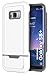 Samsung Galaxy S8 Plus Case White Gray - Encased Rebel Series Impact Armor (Samsung S8+)