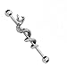 Antique Snake Industrial Barbell