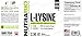 NutraBio L-Lysine (500mg) - Pure Grade Amino Acid - 500 Vegetable Capsules - Essential Amino Acid - Non-GMO - Gluten Free - Vegan