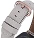JSGJMY for Apple Watch Band 38mm 40mm 41mm Series 9 8 7 6 5 4 SE Women Dressy Leather Strap Fashion Fancy iWatch Bands Accessories Stone Rose Gold