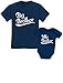 Sibling Shirts Set for Big Brothers and Little Brothers Boys Gift Set Kids Shirt Navy/Baby Navy Kids Shirt 3T / Baby Newborn