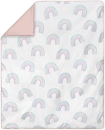 Pink crib set by Candy Jojo Designs priced at $139.99 as of August 9, 2023.