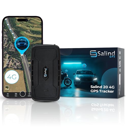 Salind 20 4G - GPS Tracker für Auto, Motorrad, Fahrzeuge & LKW´s mit Magnet